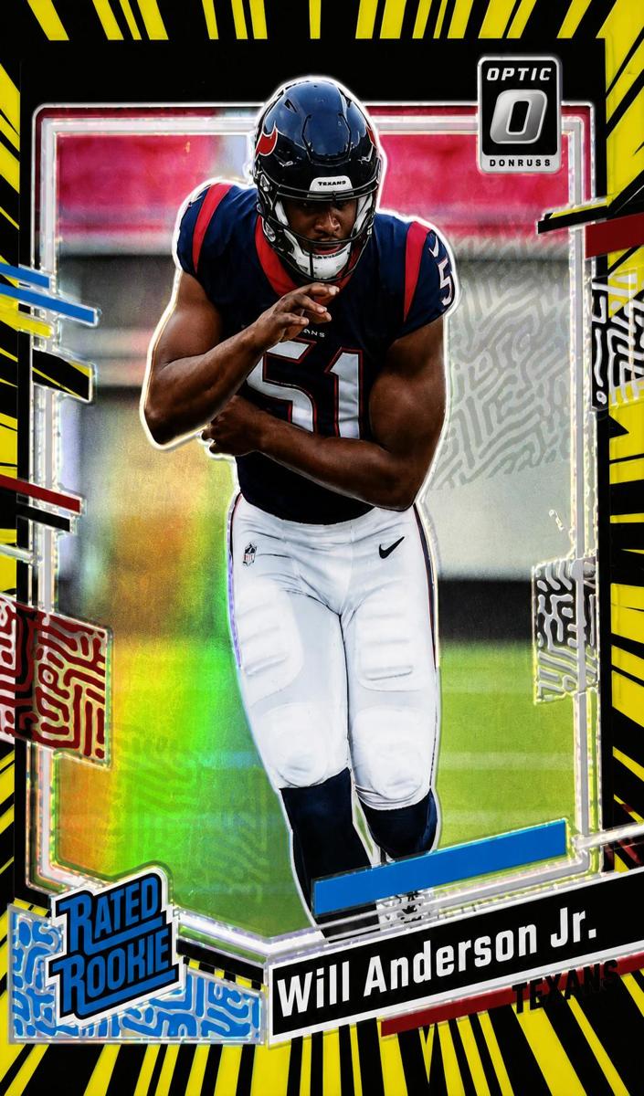 2023 Donruss Optic Football Electricity Will Anderson Jr. #246