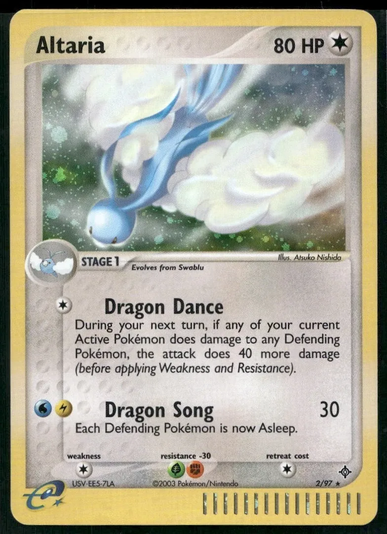2003 Pokemon EX Dragon Altaria #2