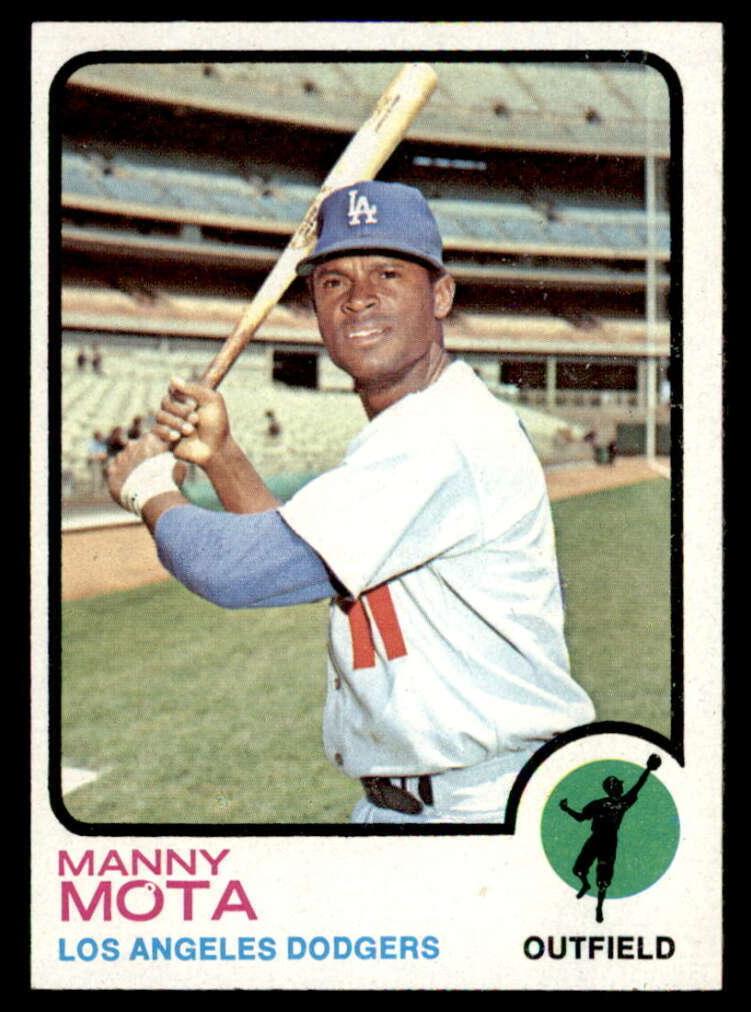 1973 Topps Baseball Manny Mota #412