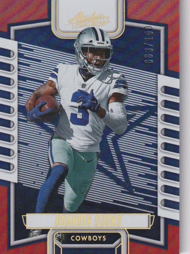 2023 Panini Absolute Football Spectrum Red Brandin Cooks #98