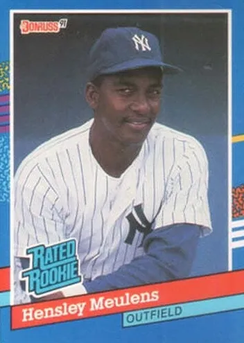 1991 Donruss Baseball Hensley Meulens #31