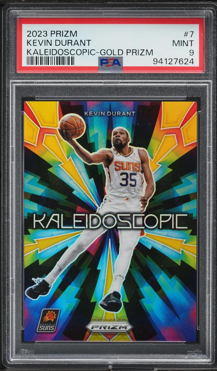 2023 Panini Prizm Basketball Gold Kevin Durant #7 PSA 9