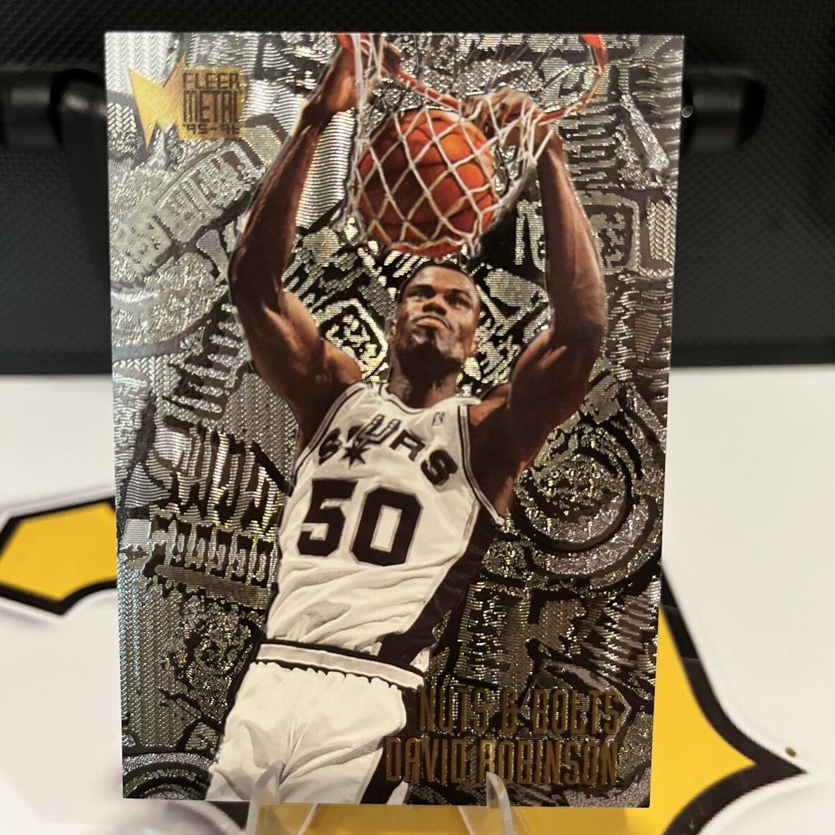 1995 Fleer Metal Basketball David Robinson #217