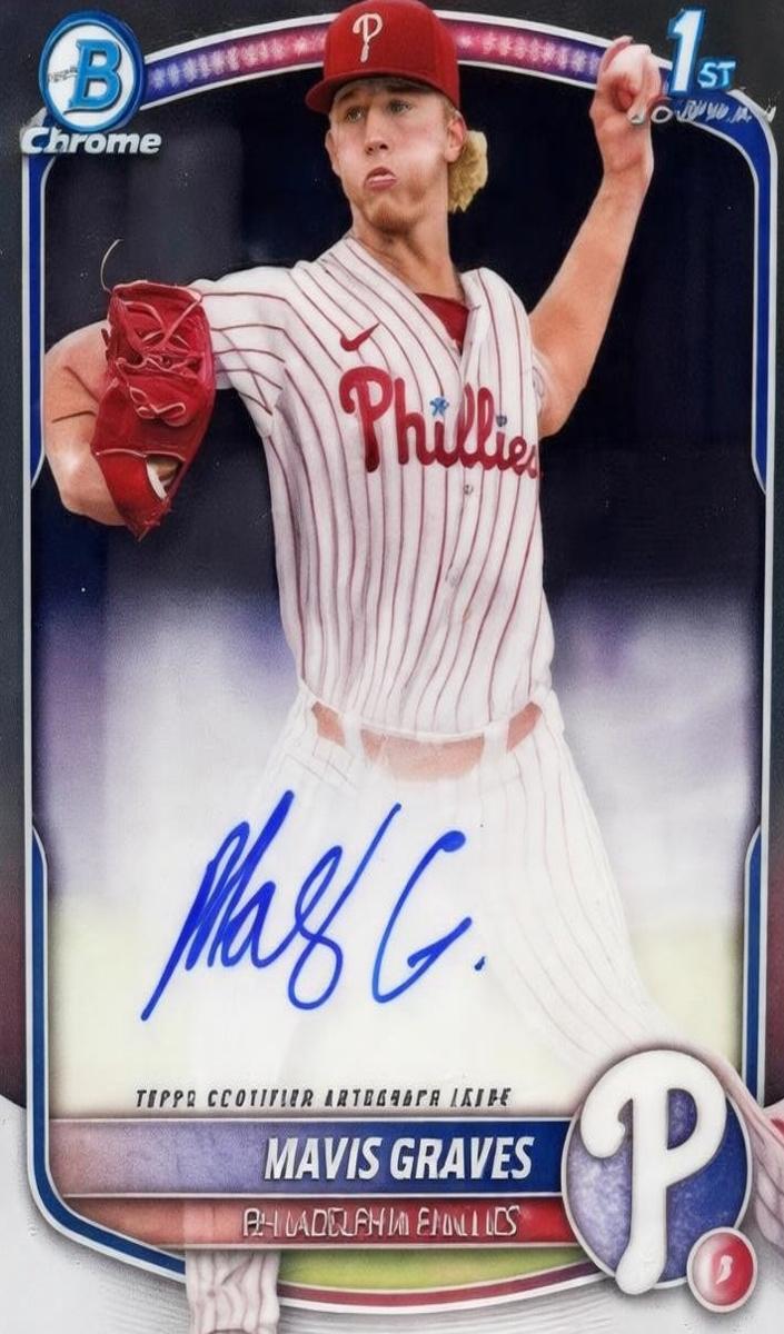 2025 Bowman Chrome Baseball Mavis Graves #CPA-MG
