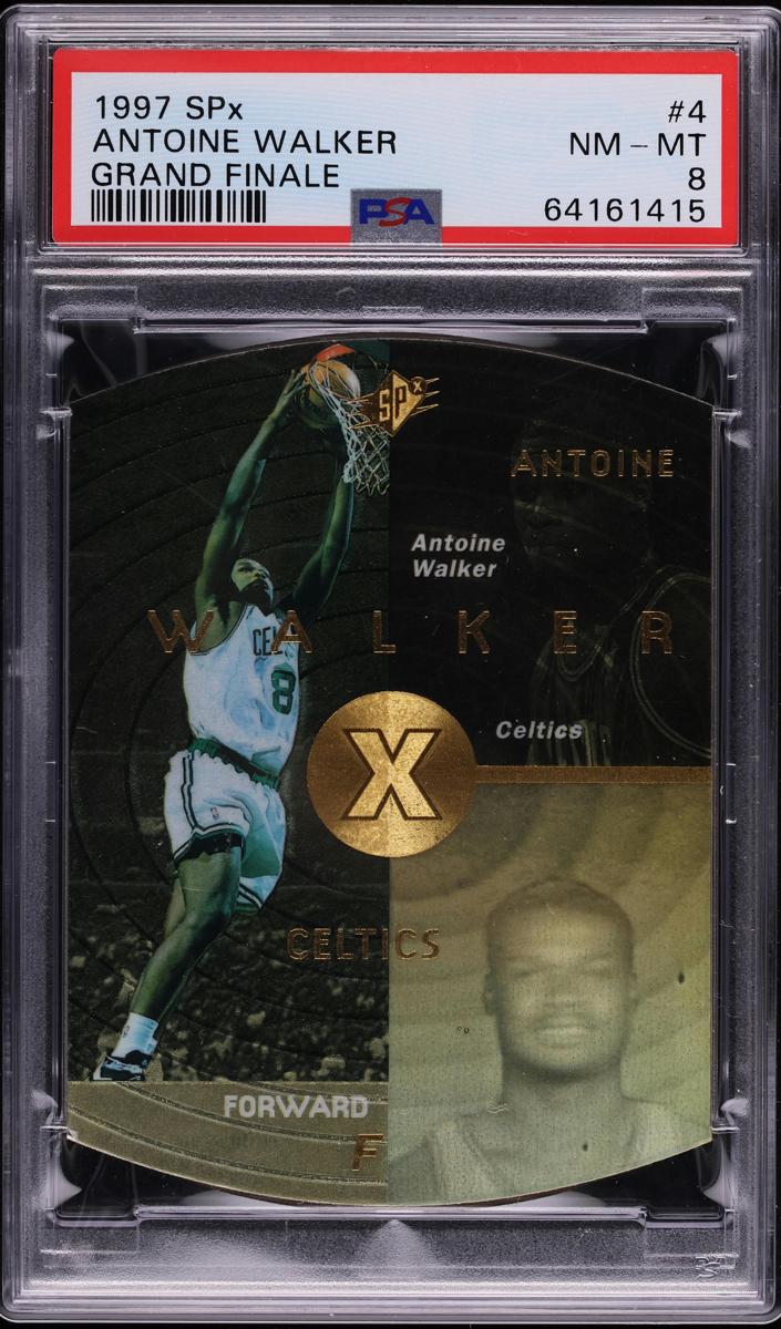 1997 SPx Basketball Grand Finale Antoine Walker #4