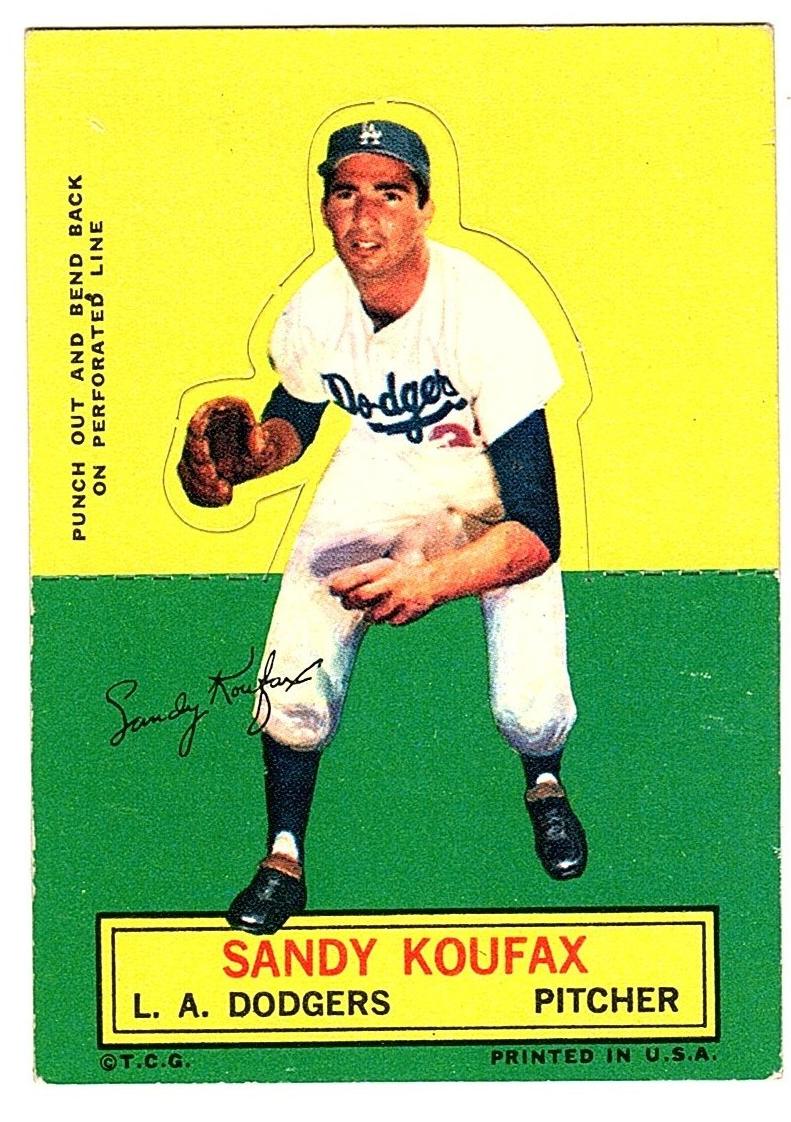 1964 Topps Stand-Up Baseball Sandy Koufax #NNO