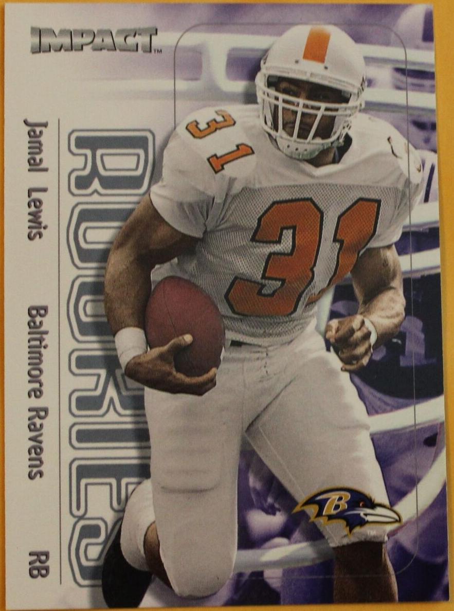 2000 Skybox Impact Football Jamal Lewis #52 PSA 9