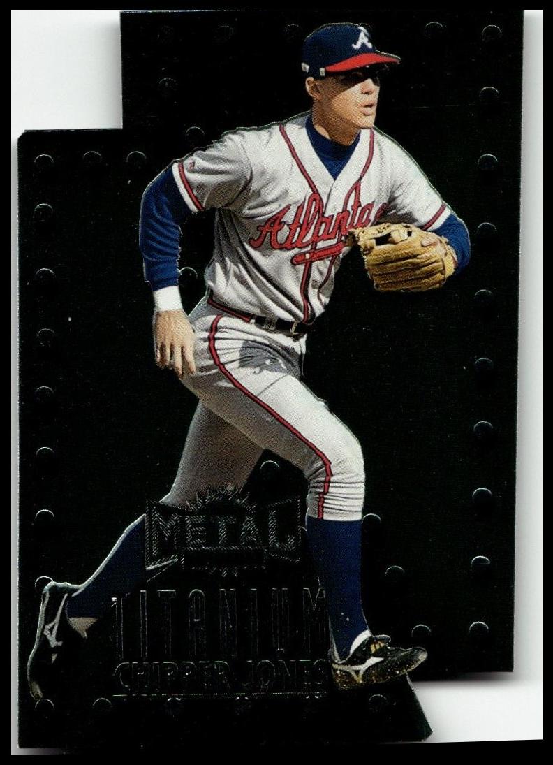 1997 Metal Universe Baseball Chipper Jones #4