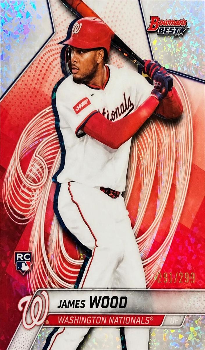 2025 Bowman's Best Baseball Mini-Diamond Refractor James Wood #24