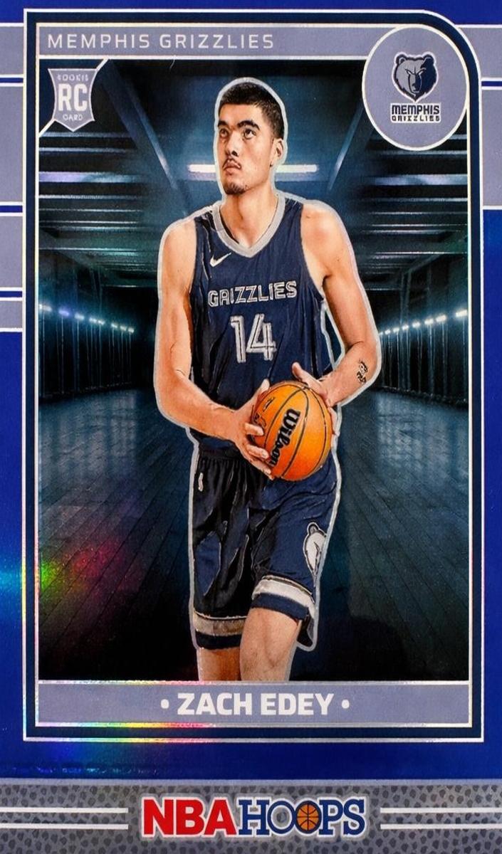 2024 Panini Donruss Basketball Choice Blue Zach Edey #239