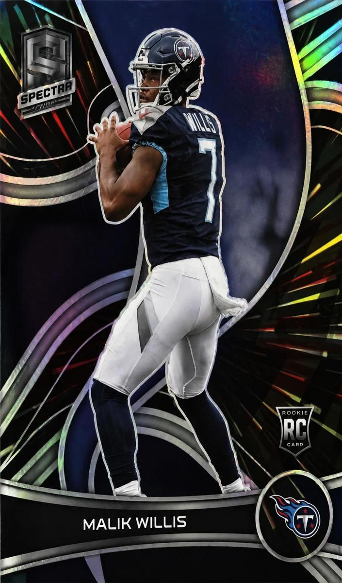 2022 Panini Spectra Football Hyper Malik Willis #138 PSA 9