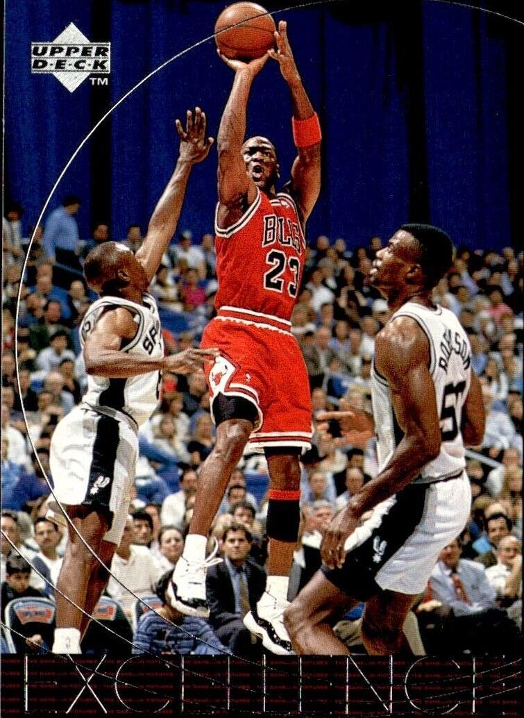 1996 Upper Deck Basketball Michael Jordan #165 RAW Ungraded