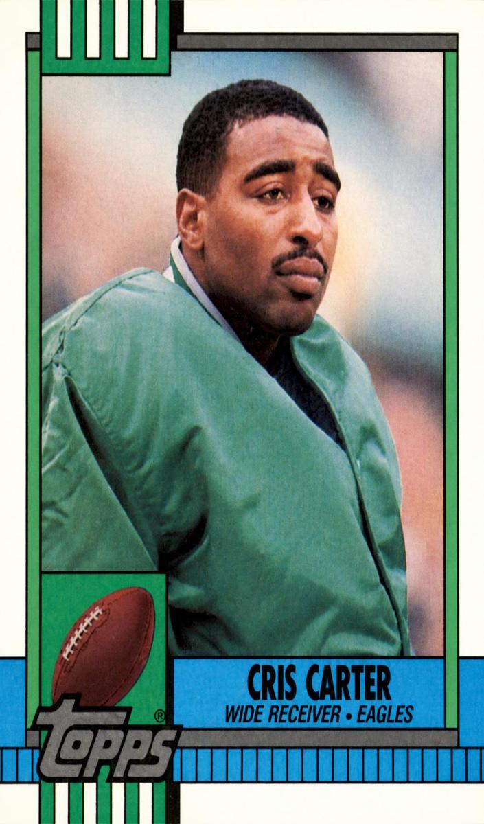 1990 Topps Football Cris Carter #92