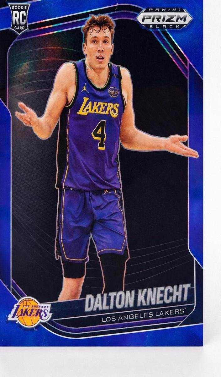 2024 Panini Prizm Black Basketball Blue Dalton Knecht #33