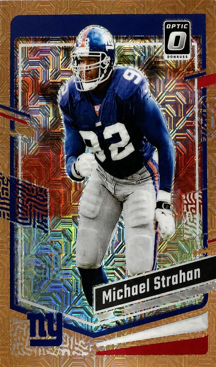 2023 Donruss Optic Football Bronze Mojo Michael Strahan #146