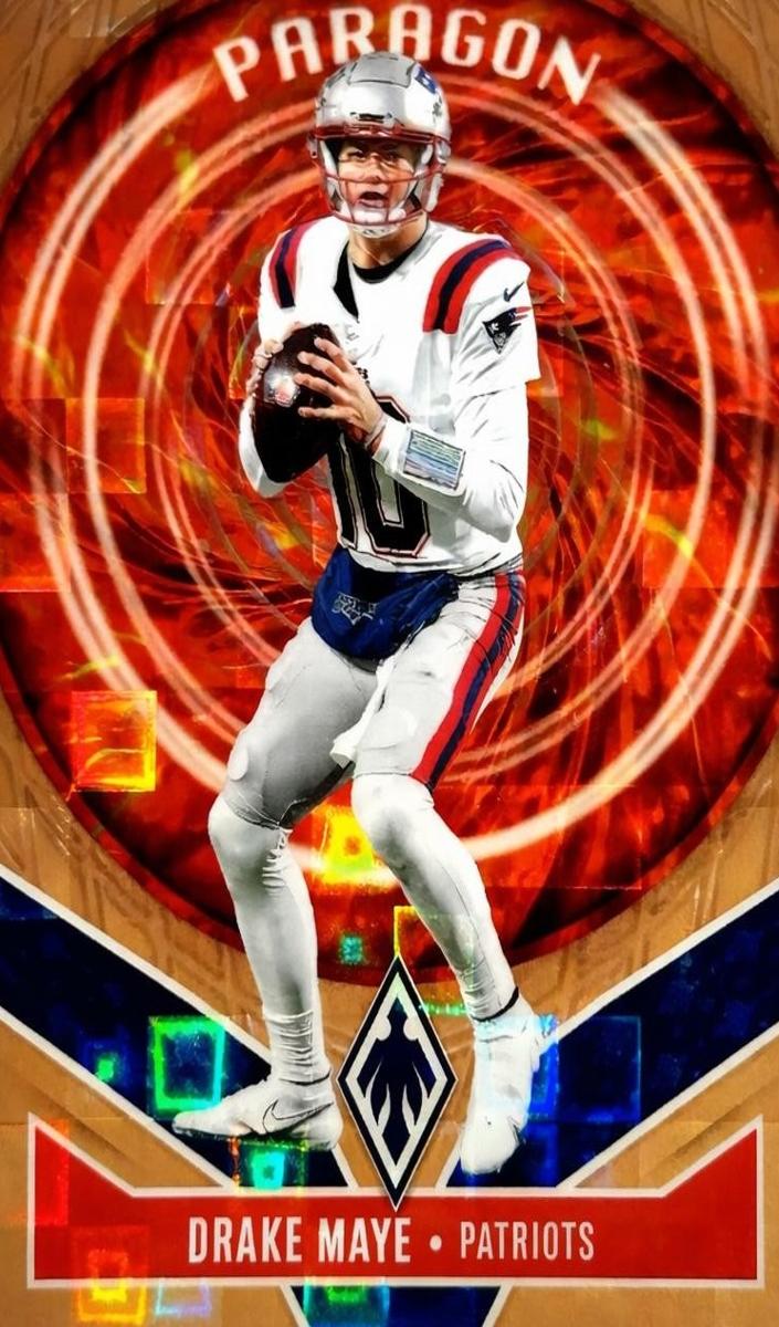 2025 Panini Phoenix Football Bronze Pandora Drake Maye #7