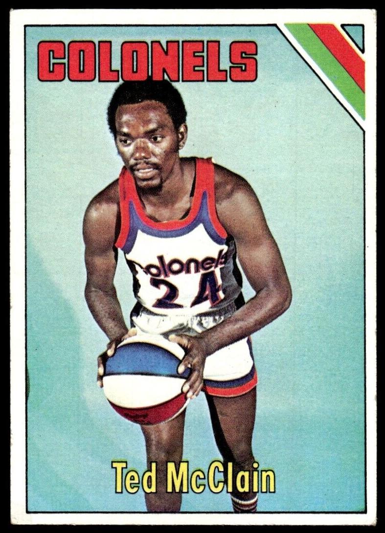 1975 Topps Basketball Ted McClain #311 PSA 9