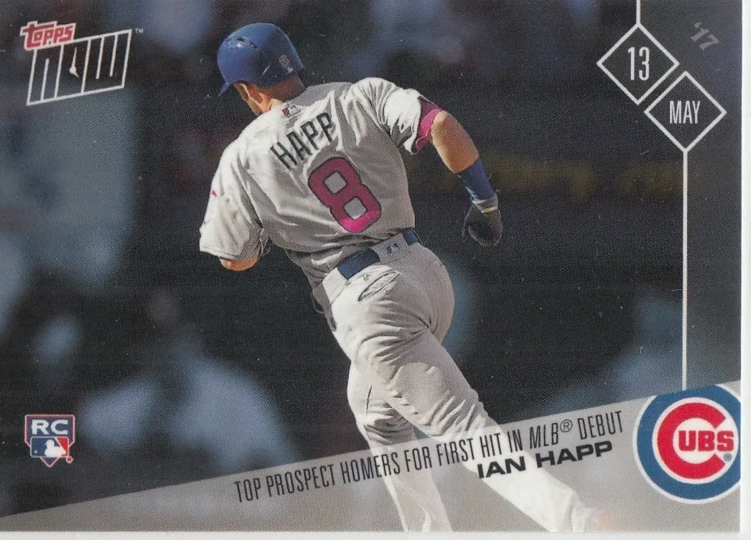 2017 Topps Now Baseball Ian Happ #142 PSA 9