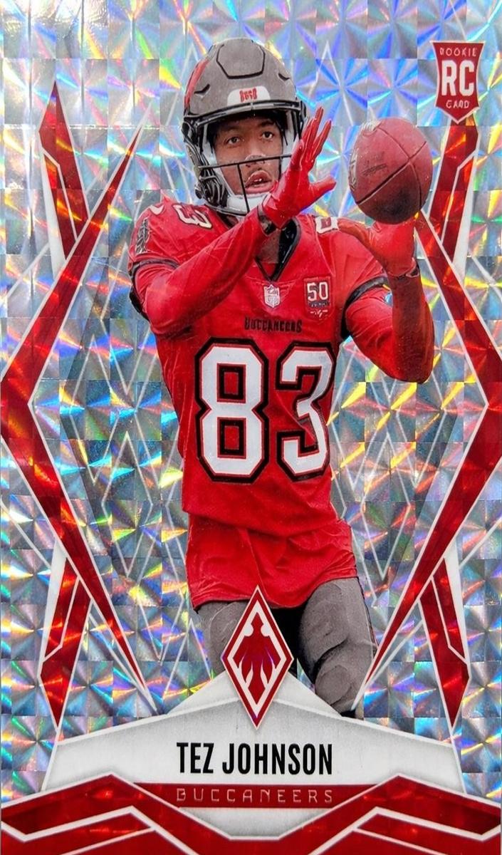 2025 Panini Phoenix Football Silver Pandora Tez Johnson #166