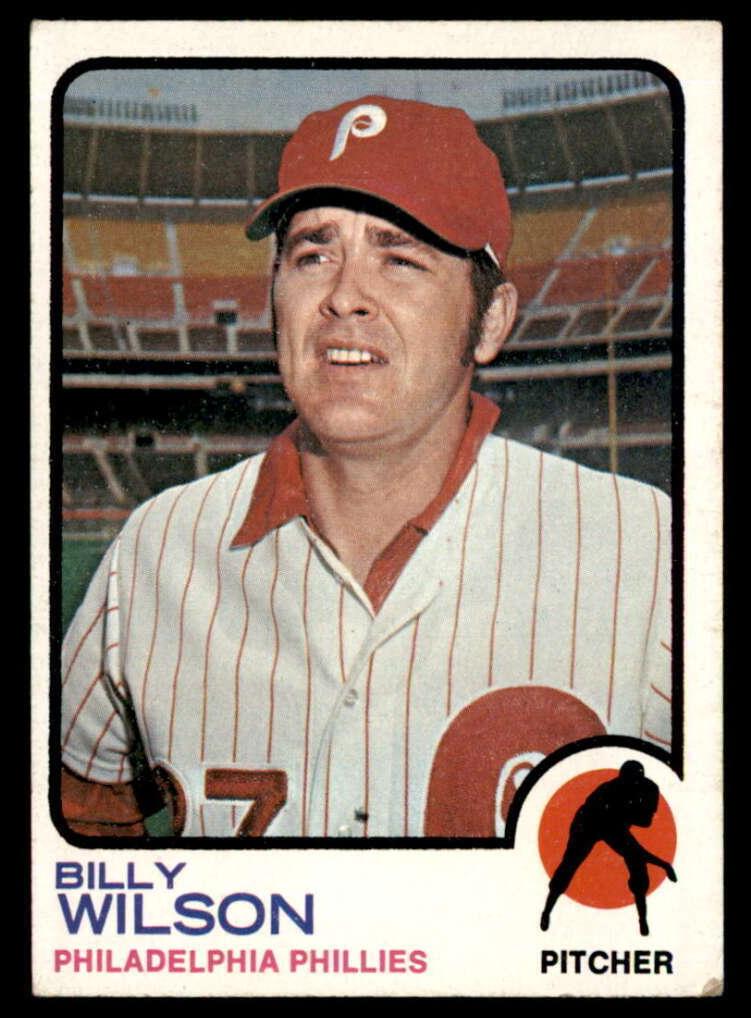 1973 Topps Baseball Billy Wilson #619 PSA 8.5
