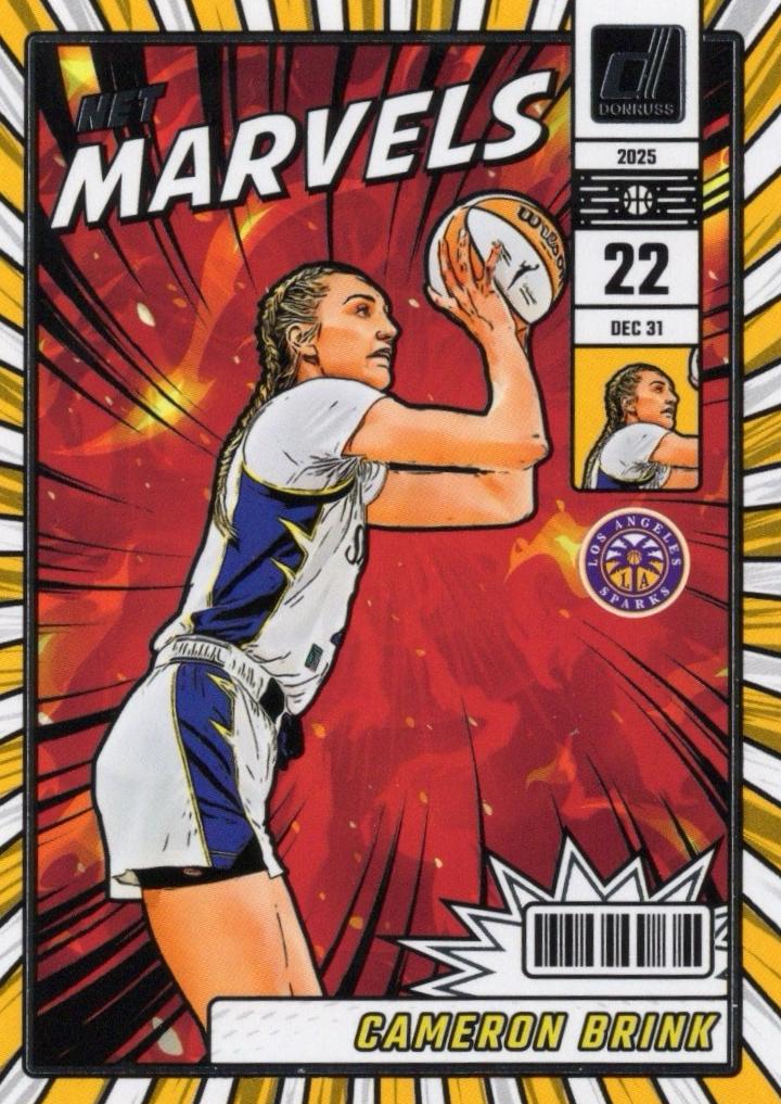 2025 Panini Donruss WNBA Basketball Cameron Brink #9 PSA 10