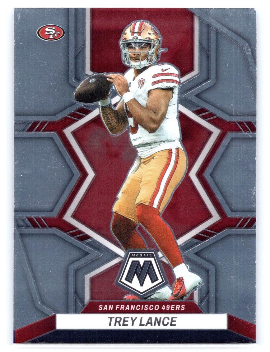 2022 Panini Mosaic Football Trey Lance #175