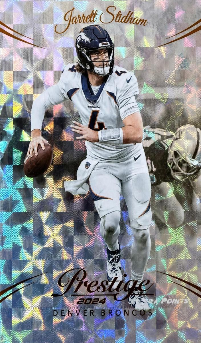 2024 Panini Prestige Football Hyper Xtra Points Jarrett Stidham #86