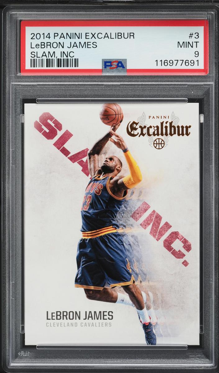 2014 Panini Excalibur Basketball LeBron James #3