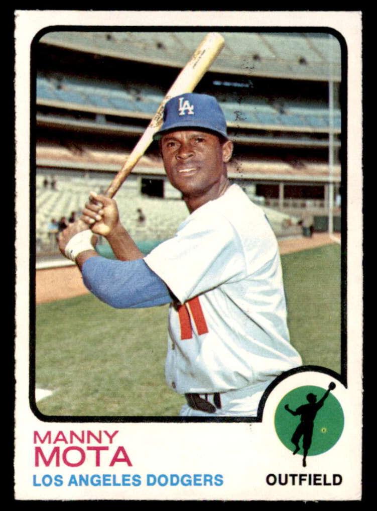 1973 O-Pee-Chee Baseball Manny Mota #412