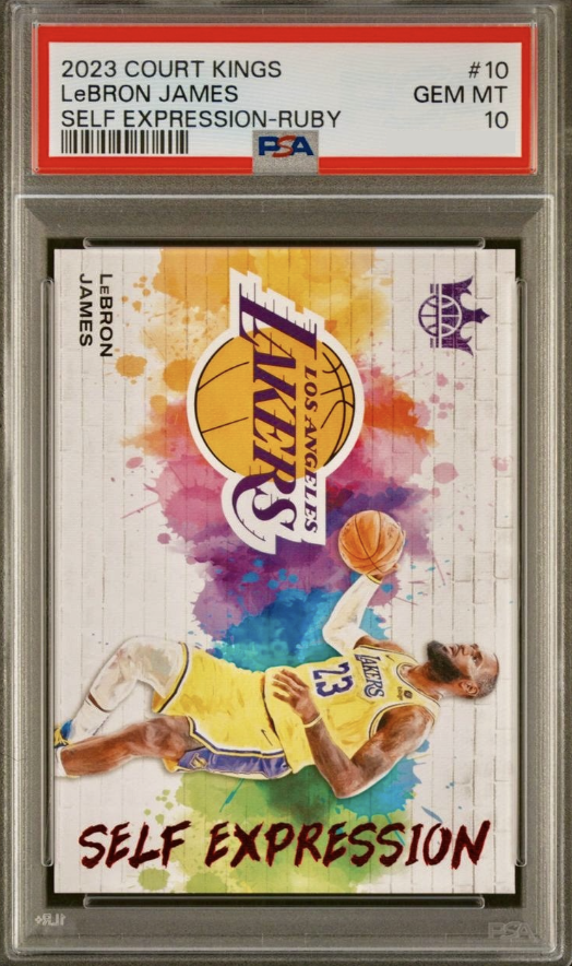 2023 Panini Court Kings Basketball Ruby LeBron James #10