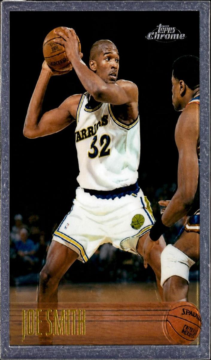 1996 Topps Chrome Basketball Joe Smith #95