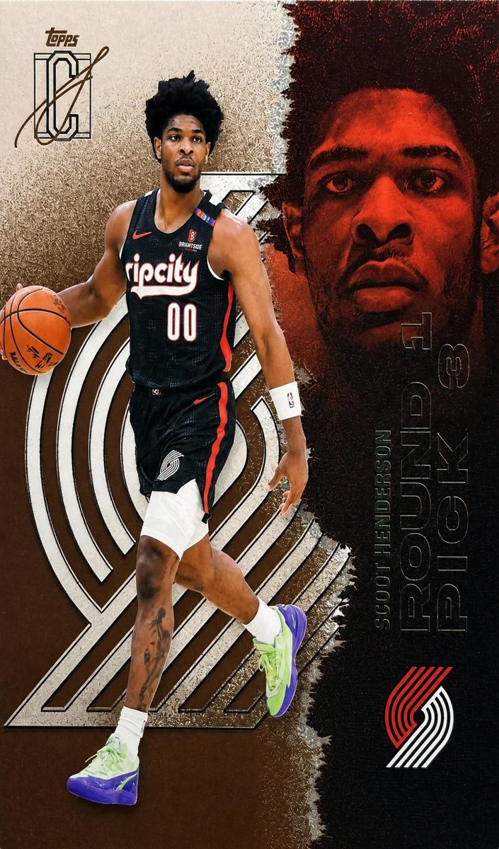 2025 Topps Signature Class Basketball Bronze Scoot Henderson #75