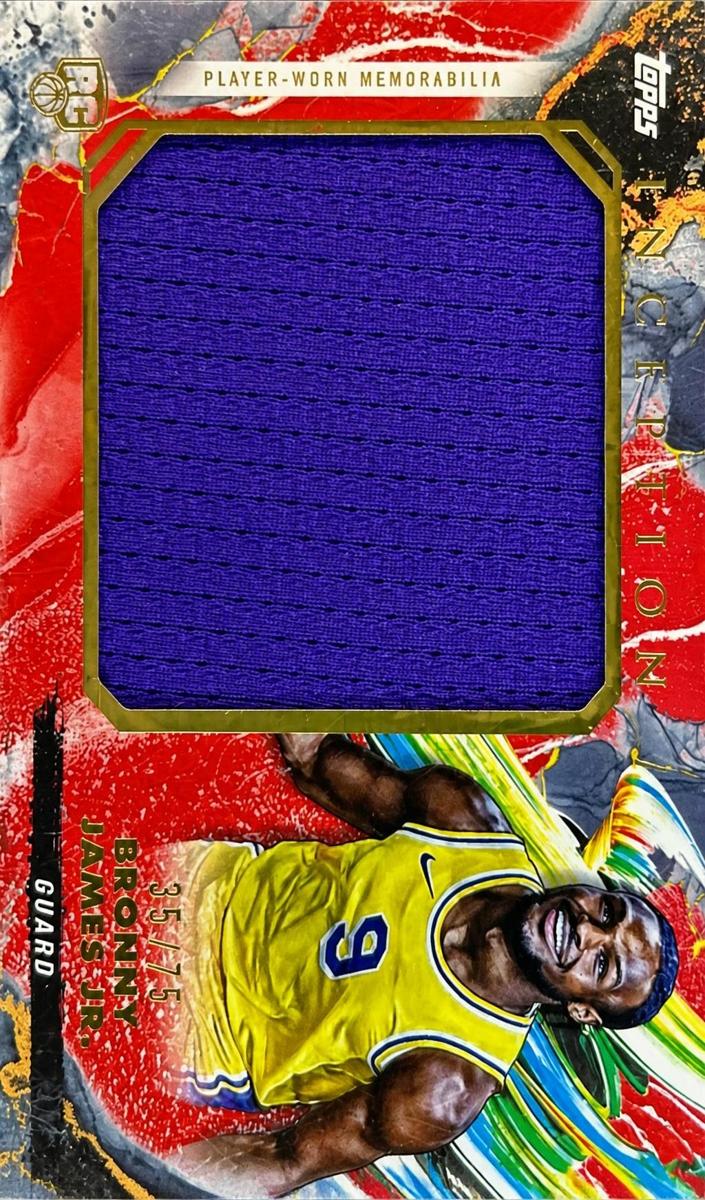 2024 Topps Inception Basketball Red Bronny James Jr. #RJR-BJ
