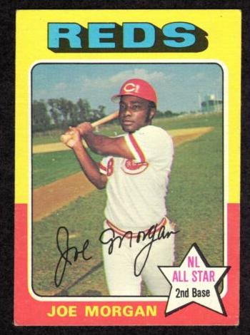 1975 Topps Mini Baseball Joe Morgan #180