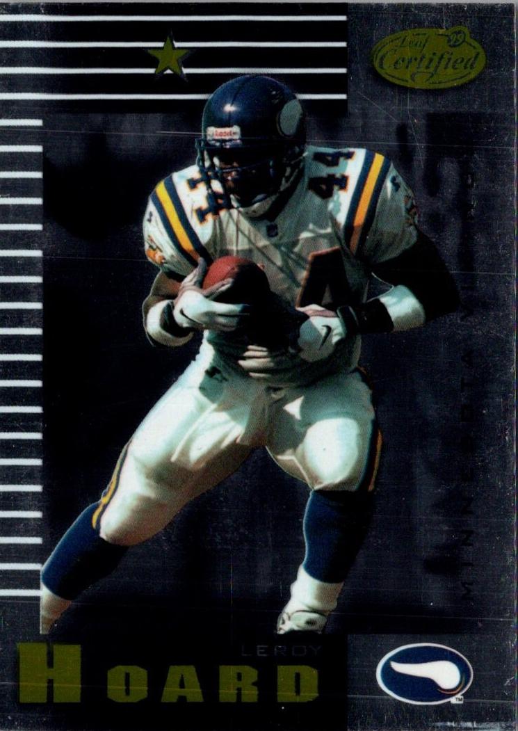1999 Leaf Certified Football Leroy Hoard #57