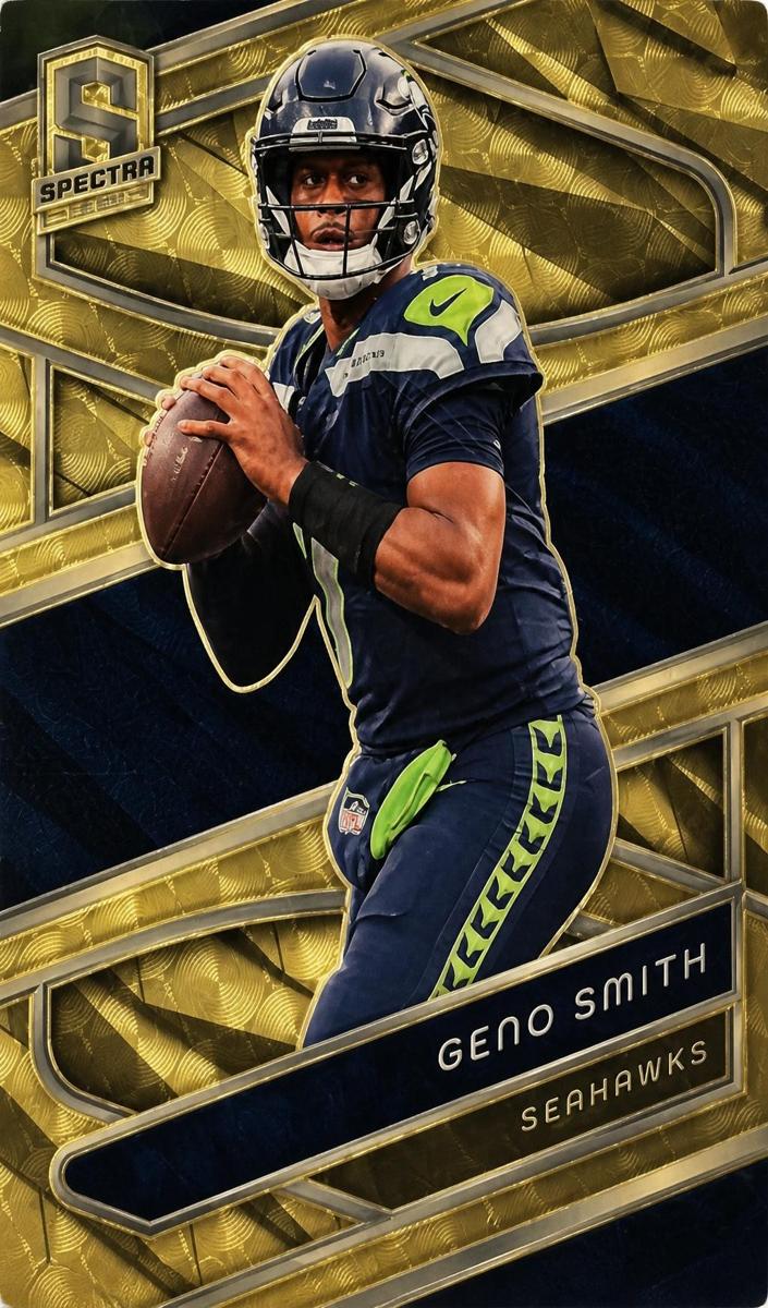 2024 Panini Spectra Football Gold Geno Smith #91