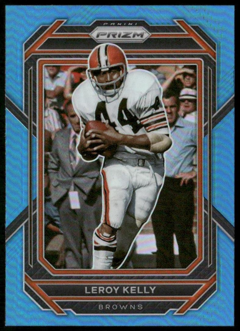 2022 Panini Prizm Football Light Blue Leroy Kelly #75