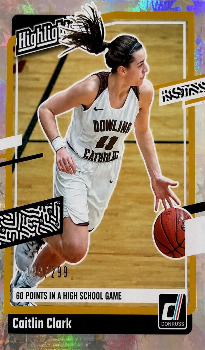 2024 Panini Caitlin Clark Collection Basketball Pointed Stars Caitlin Clark #H3