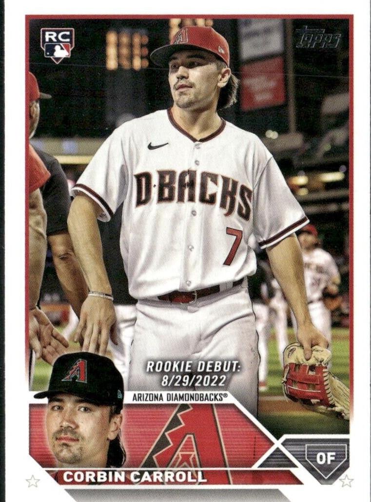 2023 Topps Update Baseball Corbin Carroll #US244 SGC 10