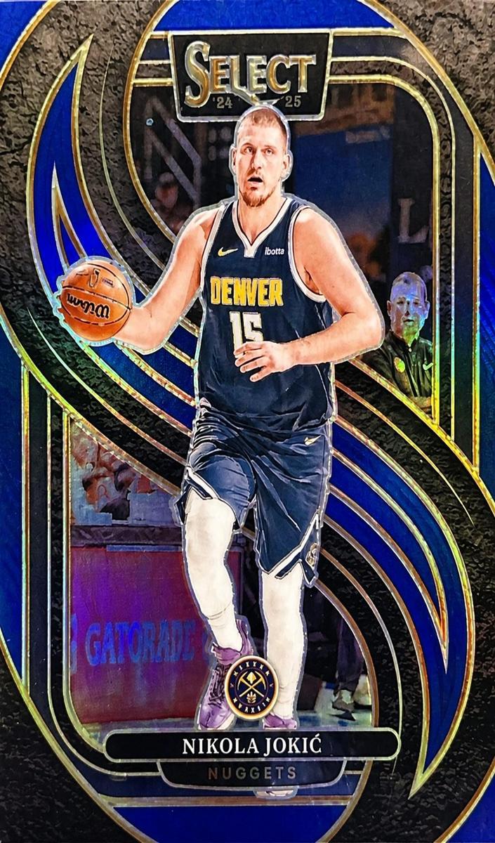 2024 Panini Select Basketball Blue Nikola Jokic #140