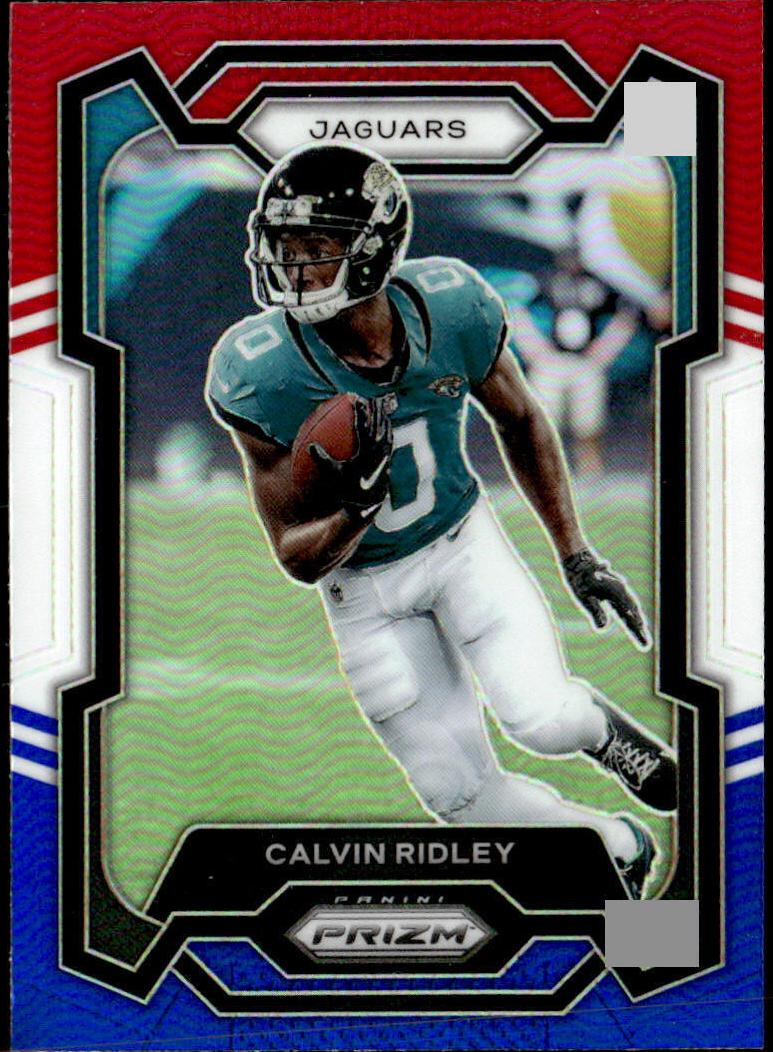2023 Panini Prizm Football Red White Blue Calvin Ridley #133