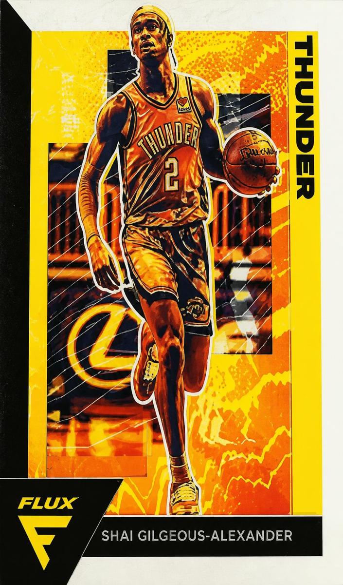2020 Panini Flux Basketball Shai Gilgeous-Alexander #121