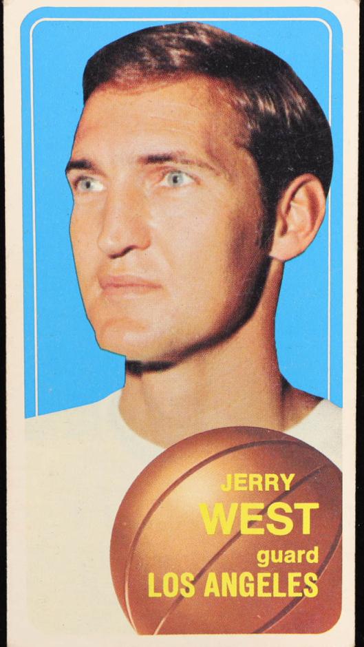 1970 Topps Basketball Jerry West #160 PSA 8