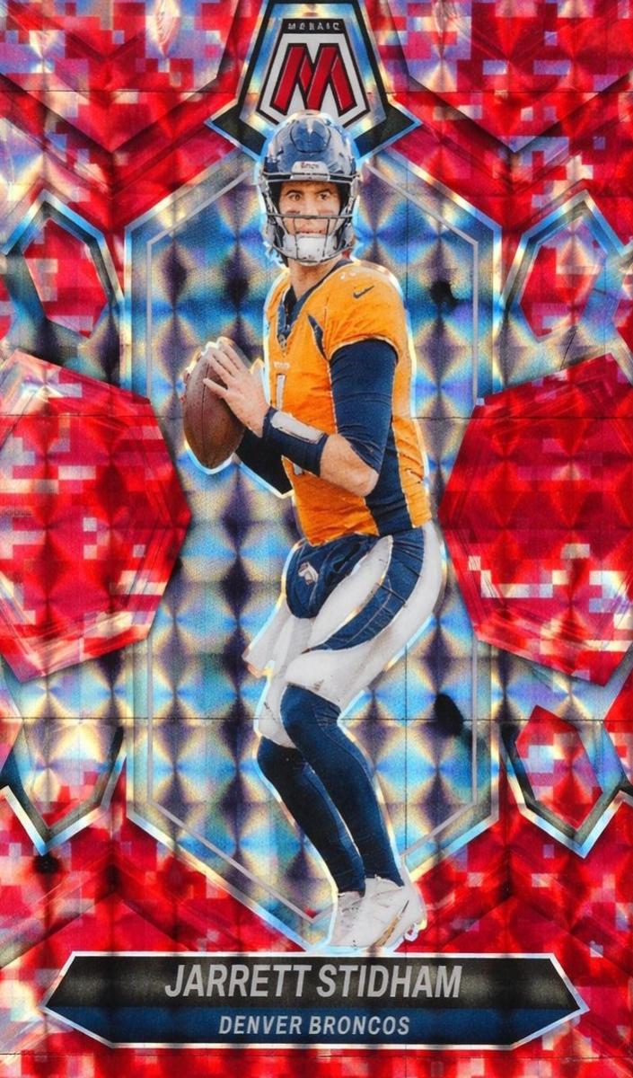 2024 Panini Mosaic Football Red Jarrett Stidham #64
