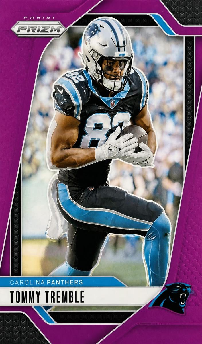 2024 Panini Prizm Football Purple Tommy Tremble #40