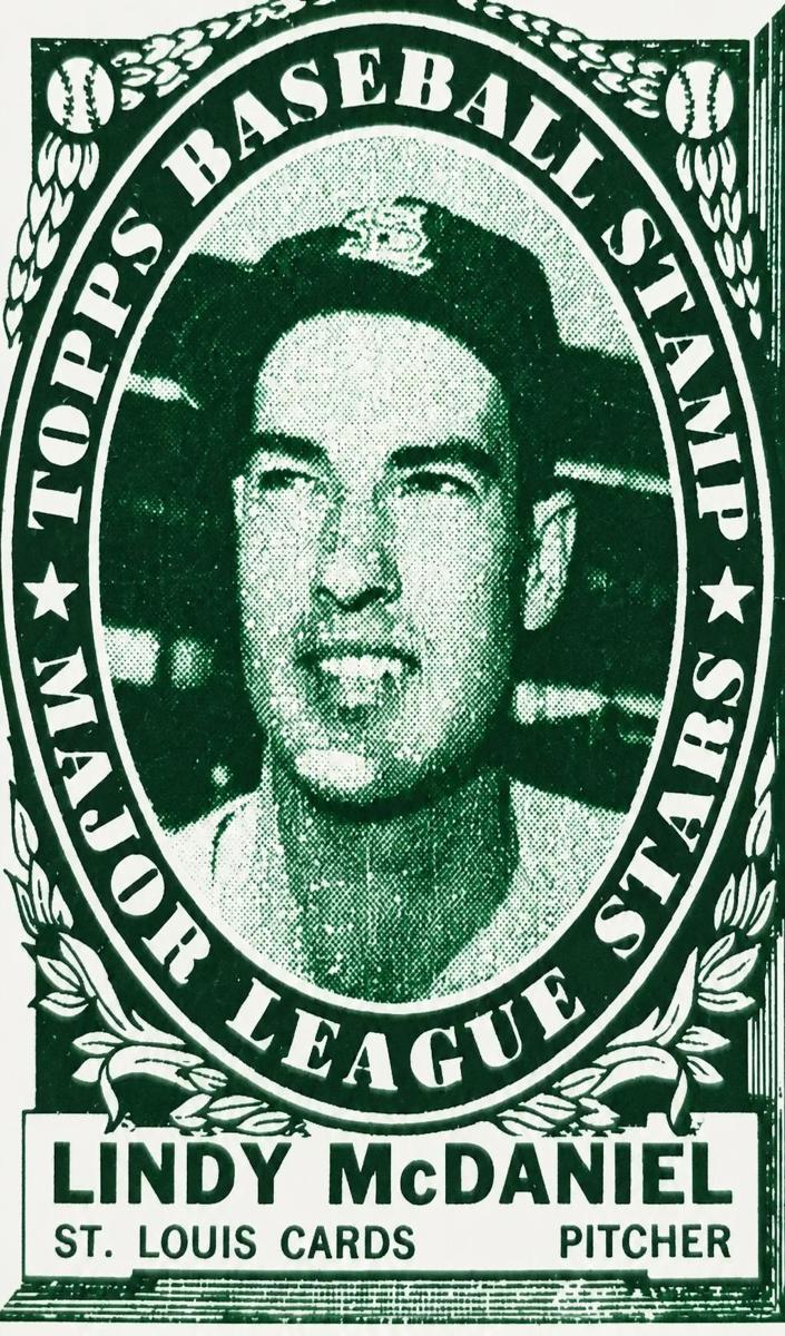 1961 Topps Baseball Lindy McDaniel #NNO
