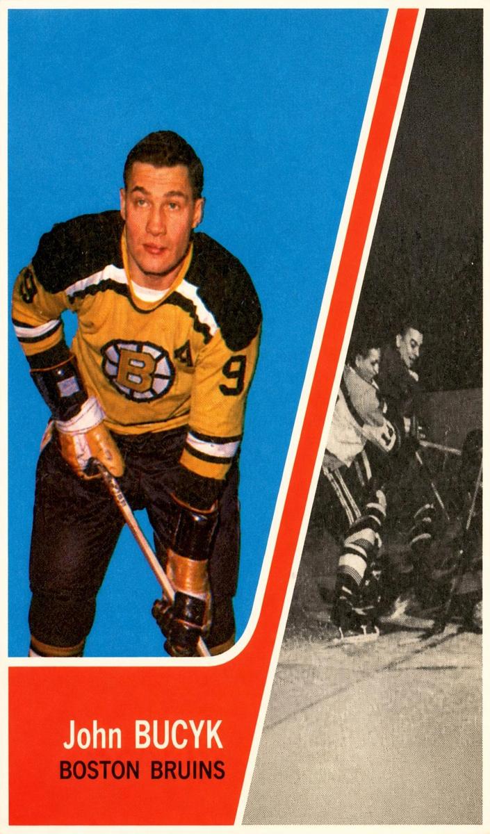 1963 Topps Hockey Johnny Bucyk #11