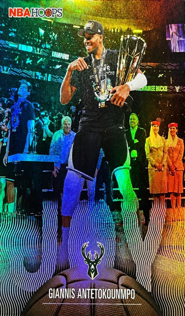 2025 Topps NBA Hoops Basketball Giannis Antetokounmpo #JOY-5
