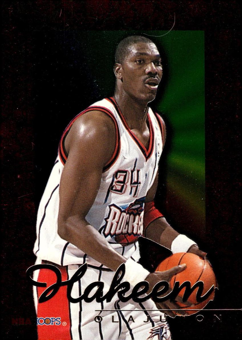1995 Hoops Basketball Hakeem Olajuwon #5