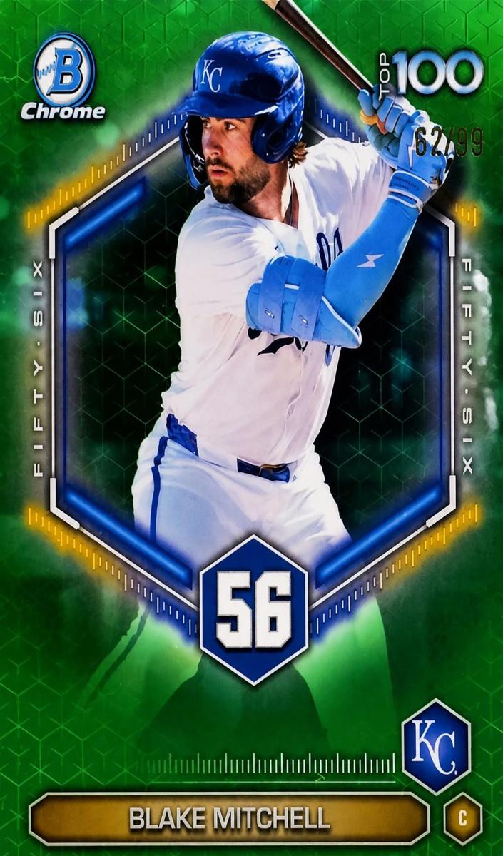2026 Bowman Baseball Green Refractor Blake Mitchell #BTP-56